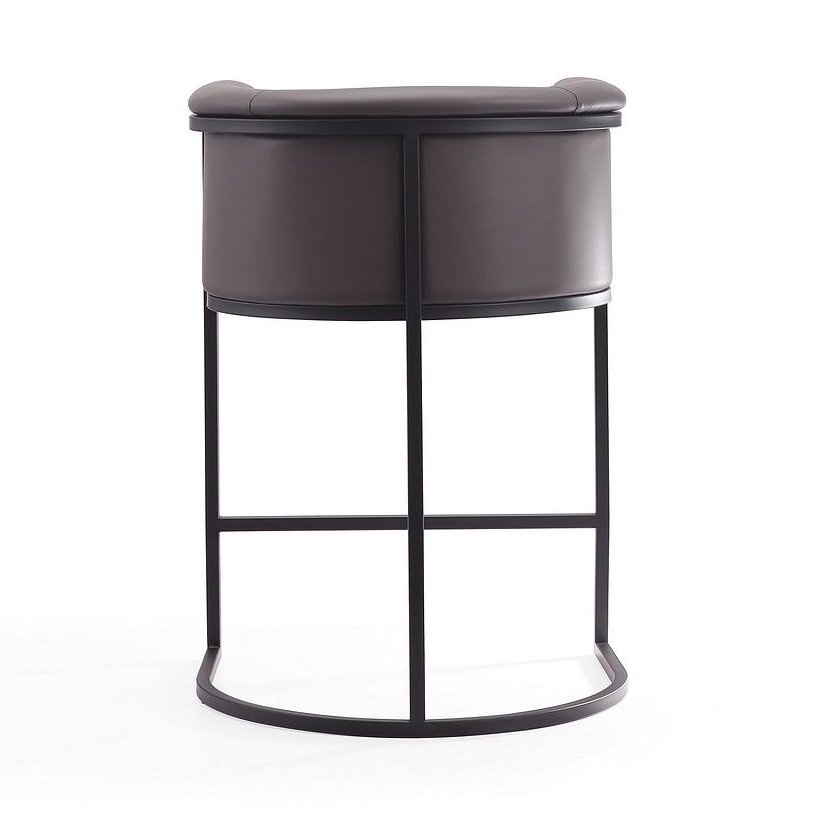 Cosmopolitan 33.8-inch Leatherette/Metal Counter Stool
