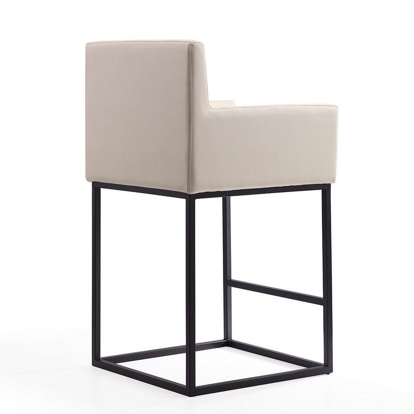 Ambassador 38-inch Leatherette/Metal Counter Stool