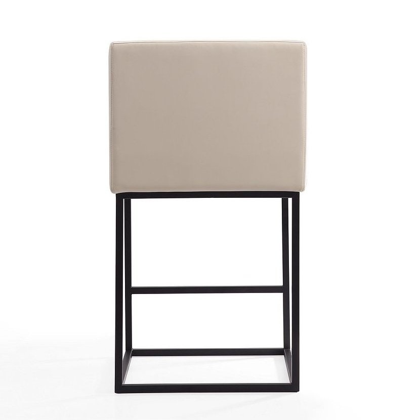 Ambassador 38-inch Leatherette/Metal Counter Stool