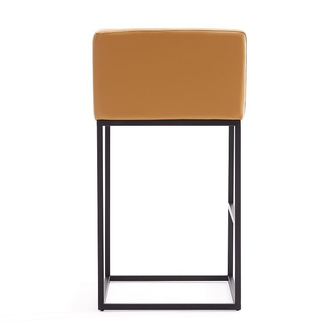 Embassy 34-inch Leatherette/Metal Counter Height Bar Stool