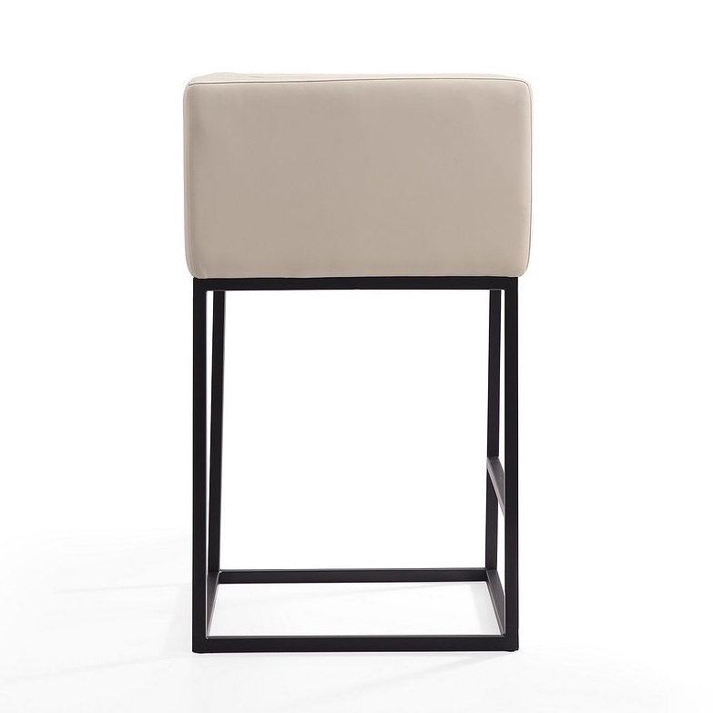 Embassy 34-inch Leatherette/Metal Counter Height Bar Stool
