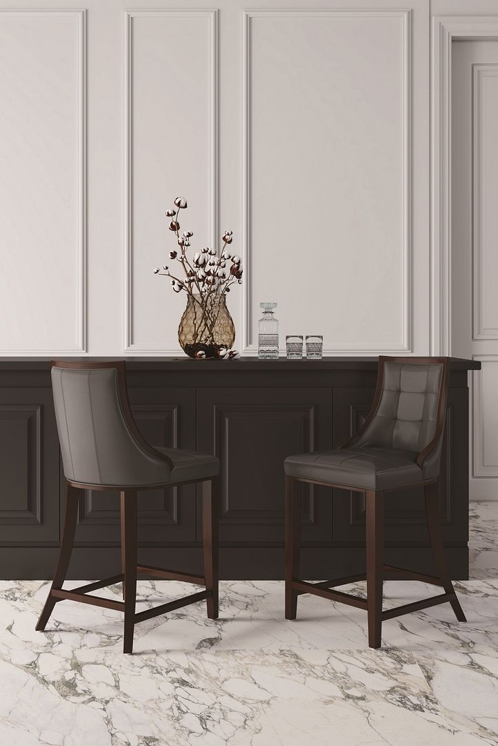 Fifth Ave 39.5-inch Leatherette/Wood Counter Stool