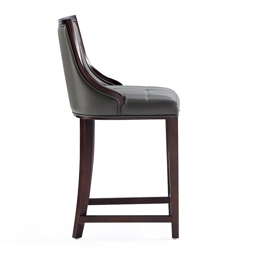 Fifth Ave 39.5-inch Leatherette/Wood Counter Stool