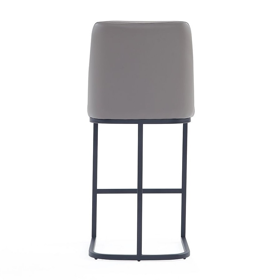 Serena Leatherette/Metal Counter Stool