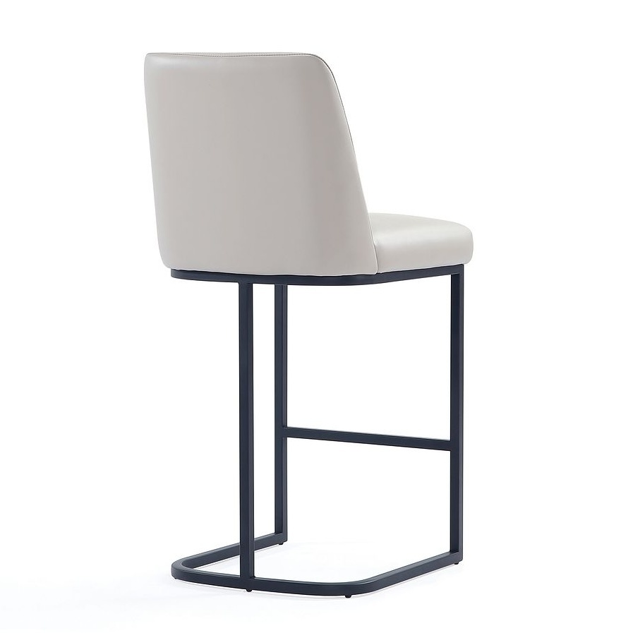Serena Leatherette/Metal Counter Stool