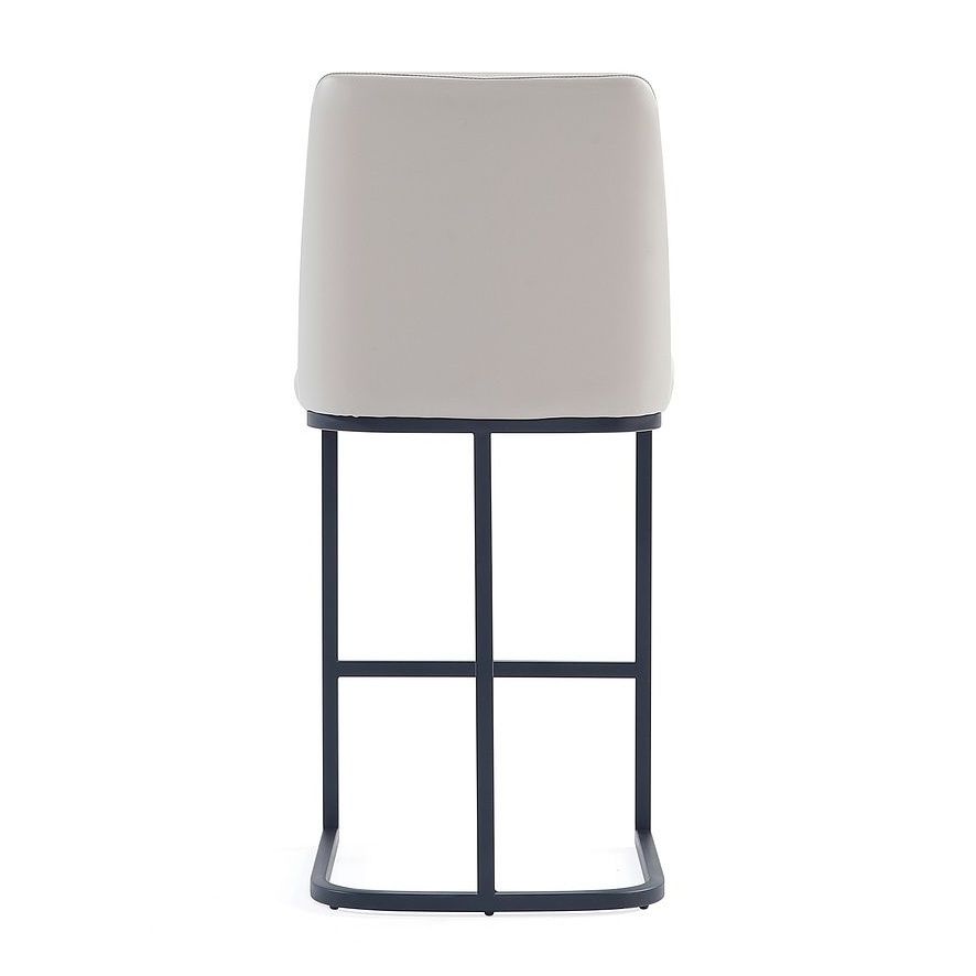 Serena Leatherette/Metal Counter Stool