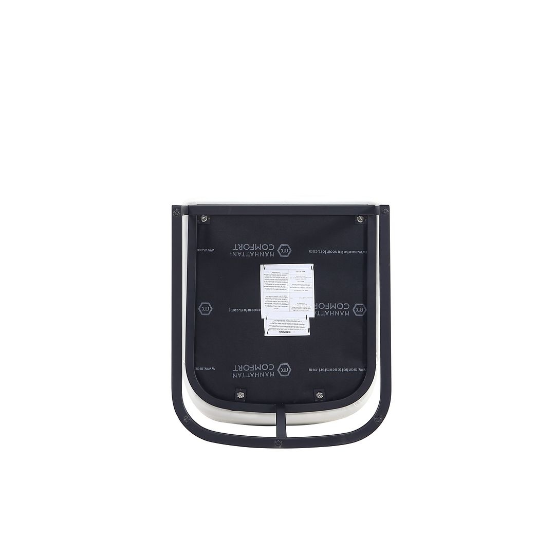 Serena Leatherette/Metal Counter Stool