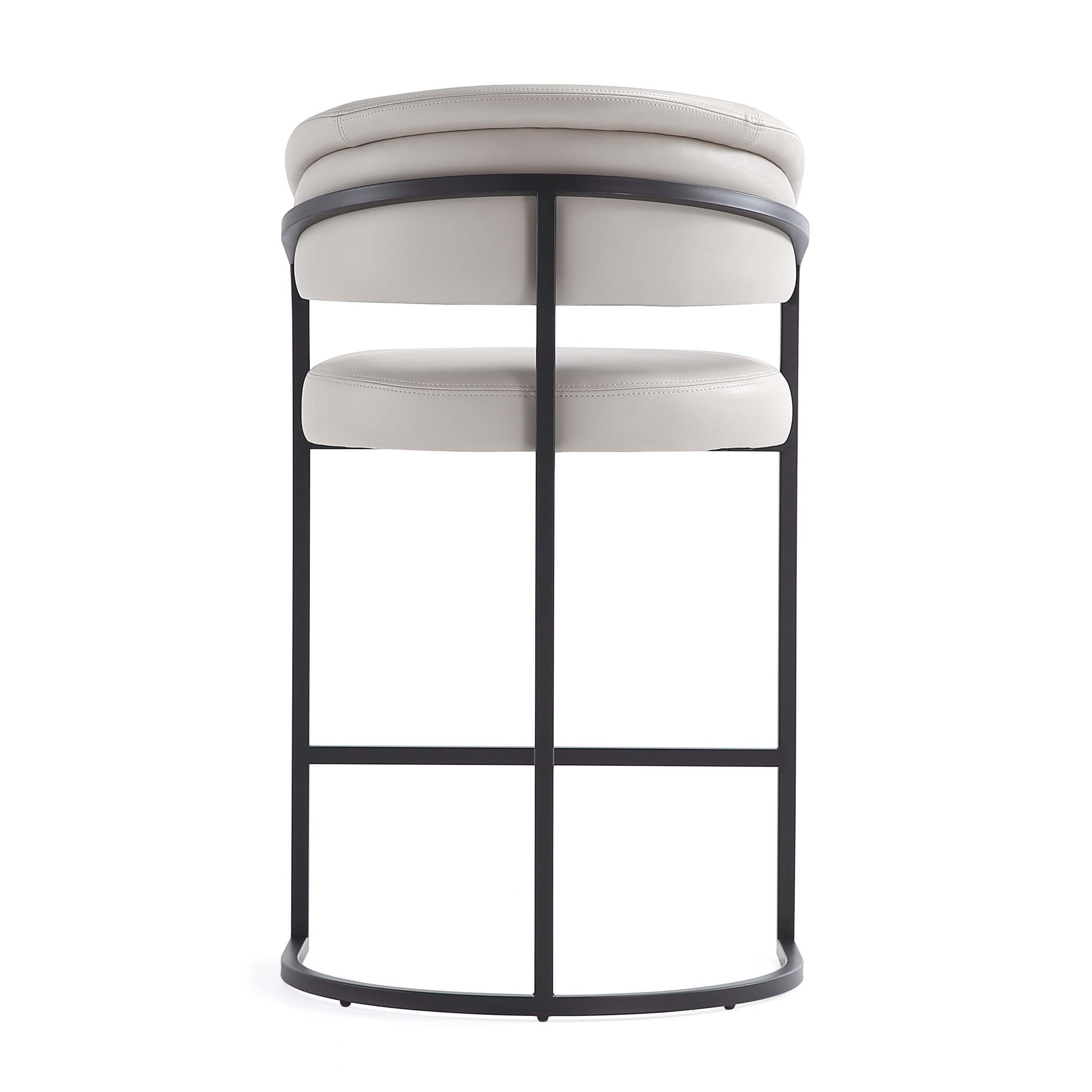 Augusta Leatherette/Metal Counter Stool