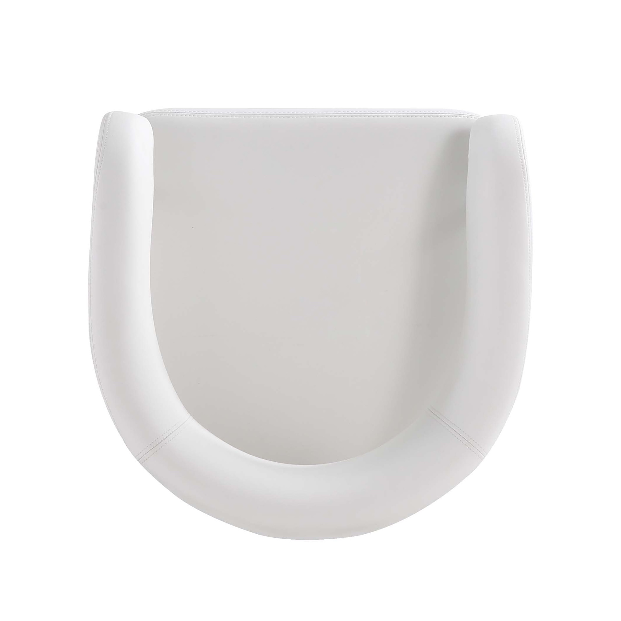 Augusta Leatherette/Metal Counter Stool