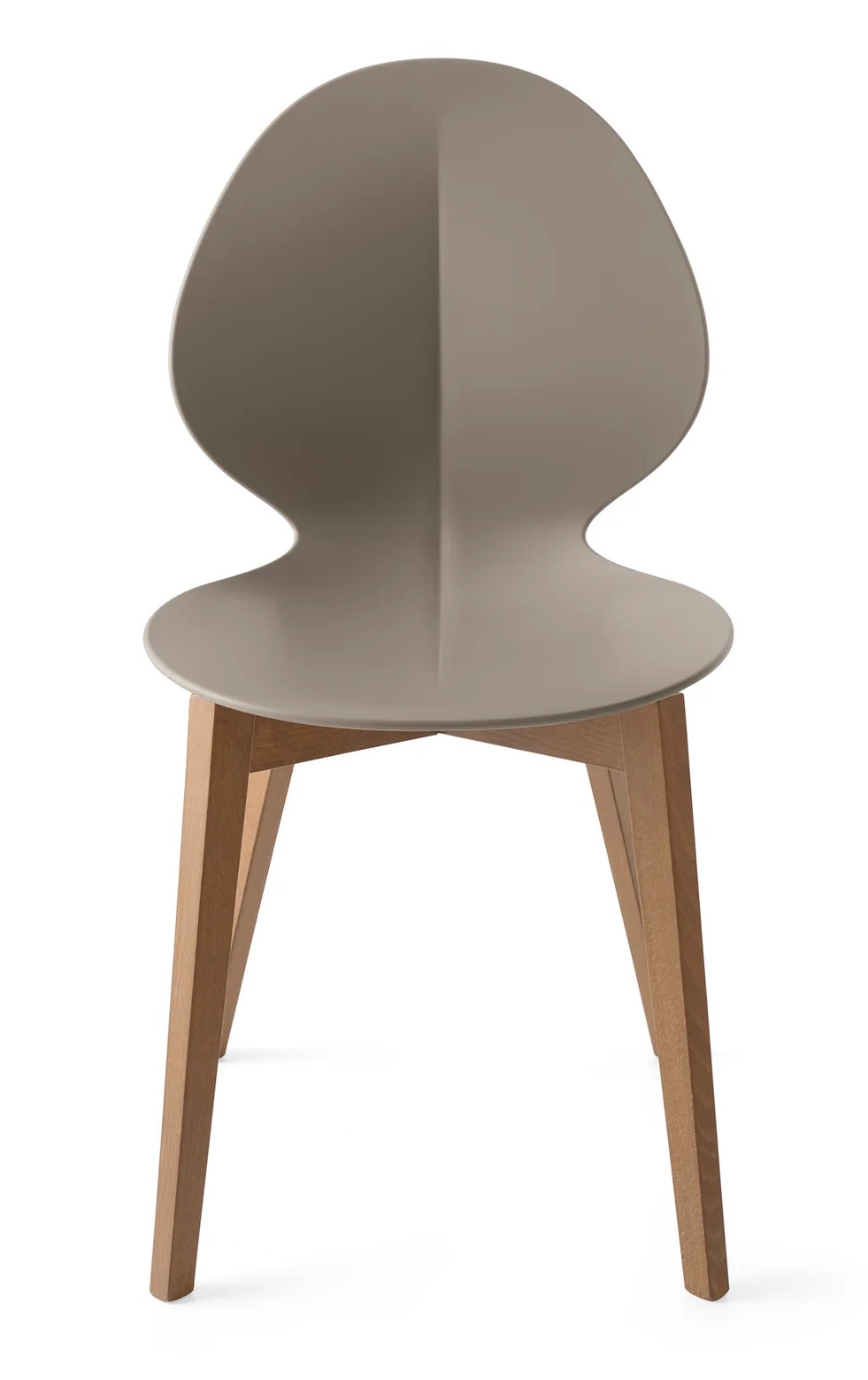 Basil Polypropylene/Wood Dining Chair