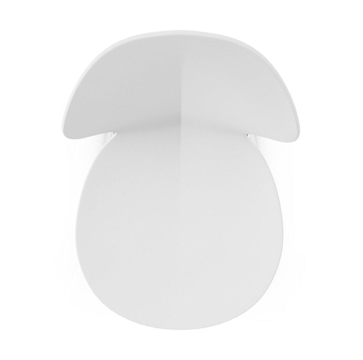 Basil Polypropylene/Metal Counter Stool