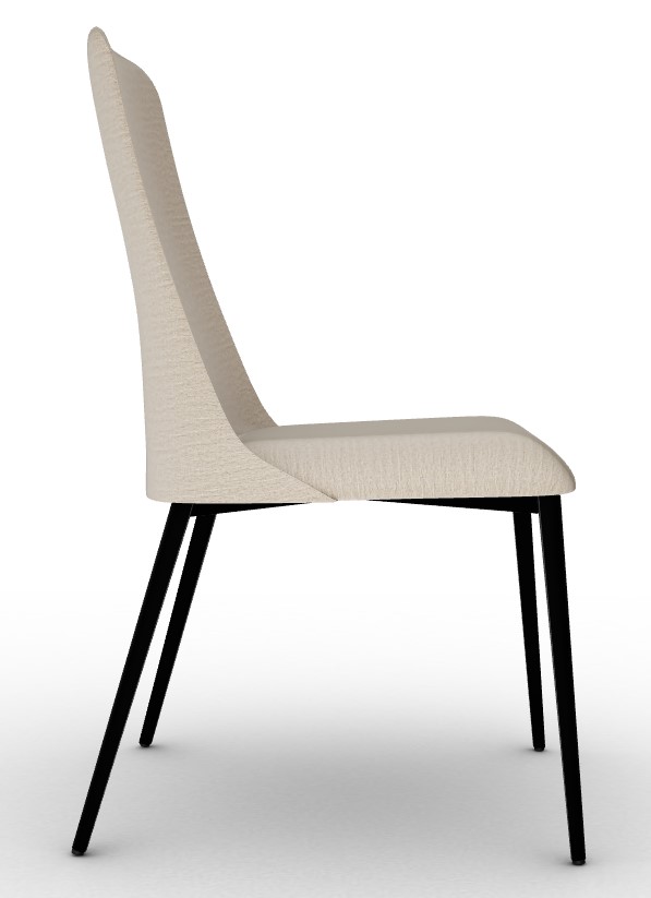 Etoile Denver Fabric/Metal Dining Chair