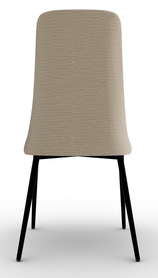 Etoile Denver Fabric/Metal Dining Chair