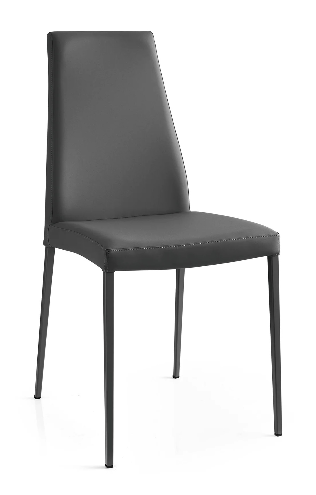 Aida Skuba Leatherette/Metal Dining Chair