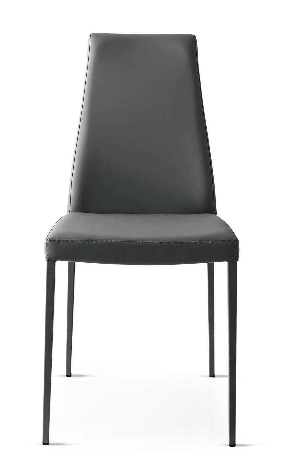 Aida Skuba Leatherette/Metal Dining Chair