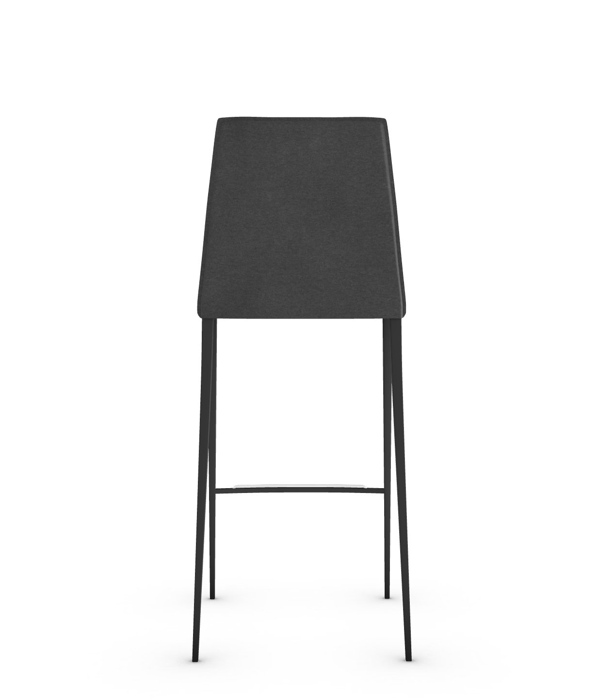 Aida Leatherette/Metal Counter Stool
