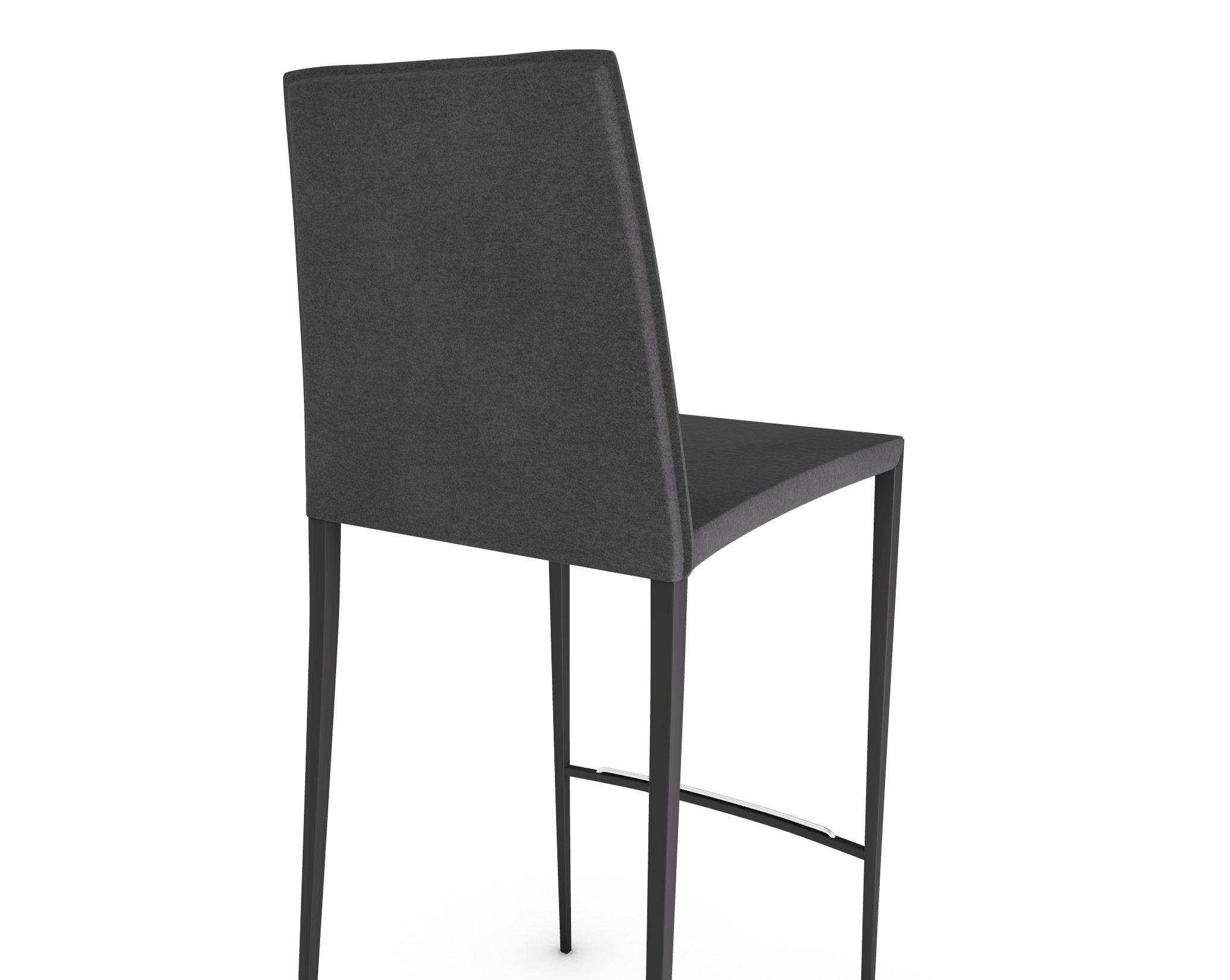 Aida Leatherette/Metal Counter Stool