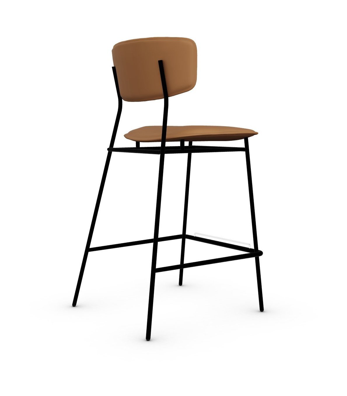 Fifties Counter Stool w/ Metal Base