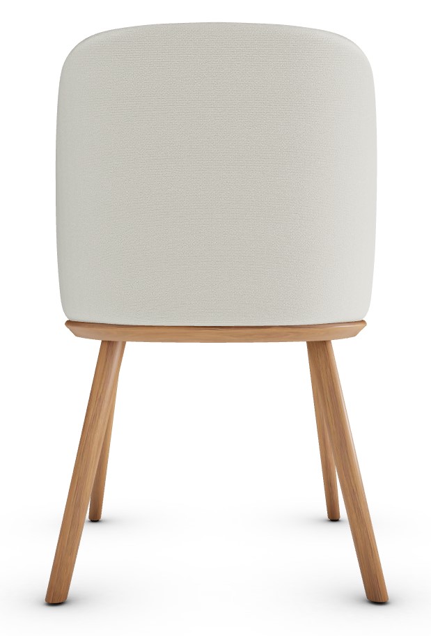 Foyer Bergen Fabric/Wood Dining Chair