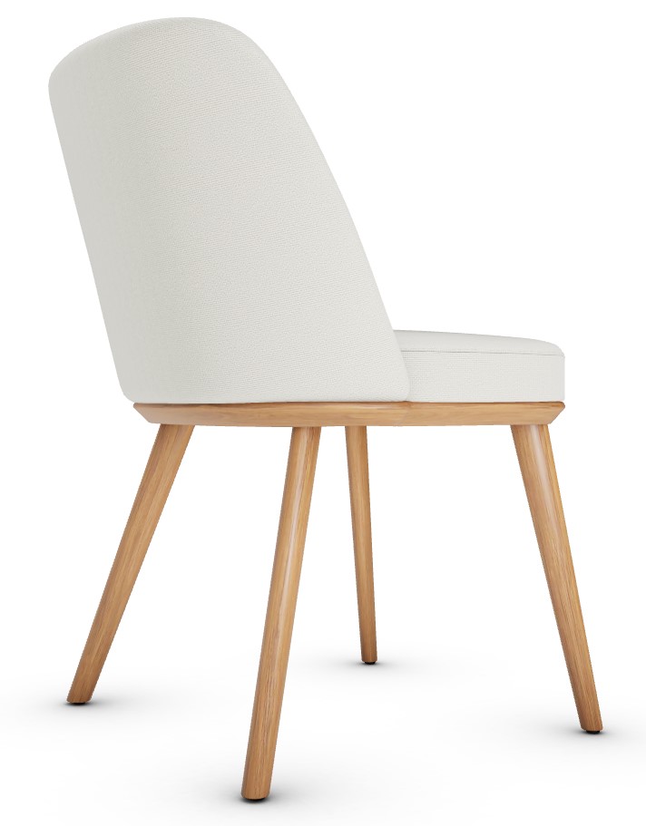 Foyer Upholstery/Wood Dining Chair