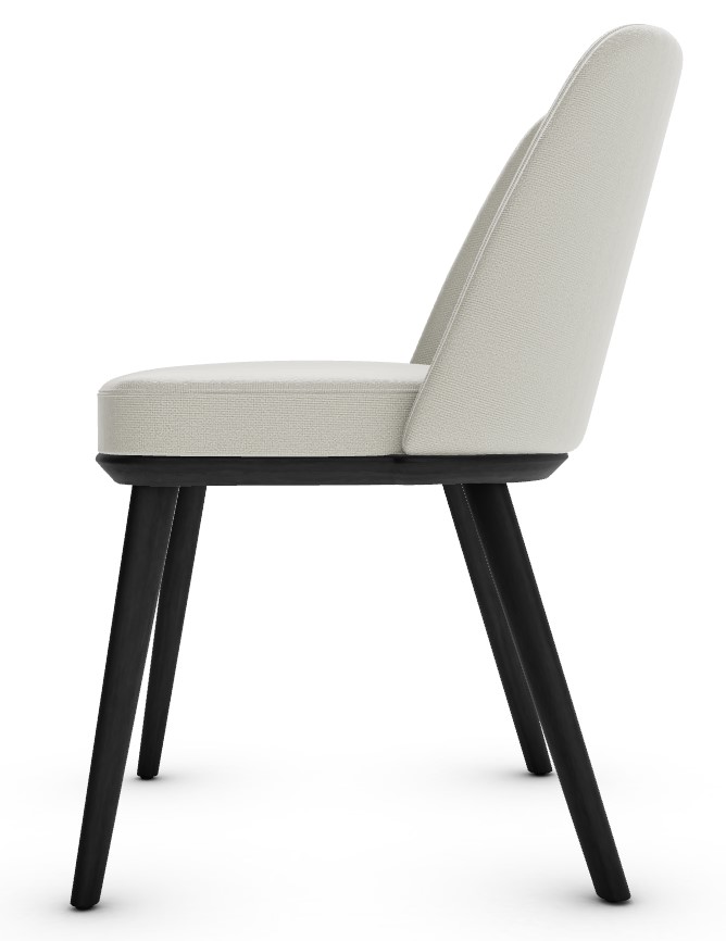 Foyer Bergen Fabric/Wood Dining Chair