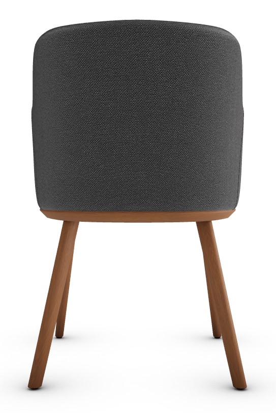 Foyer Upholstery/Wood Dining Armchair