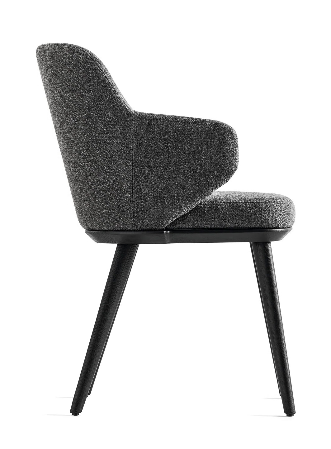 Foyer Bergen Fabric/Wood Dining Armchair