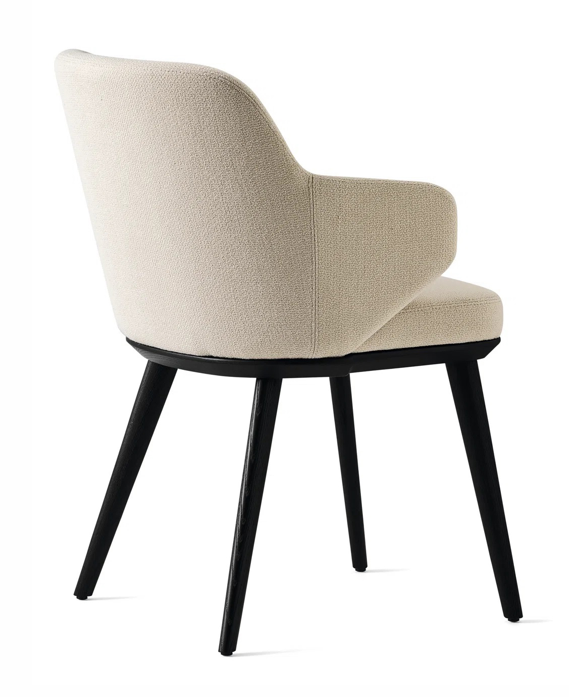 Foyer Bergen Fabric/Wood Dining Armchair