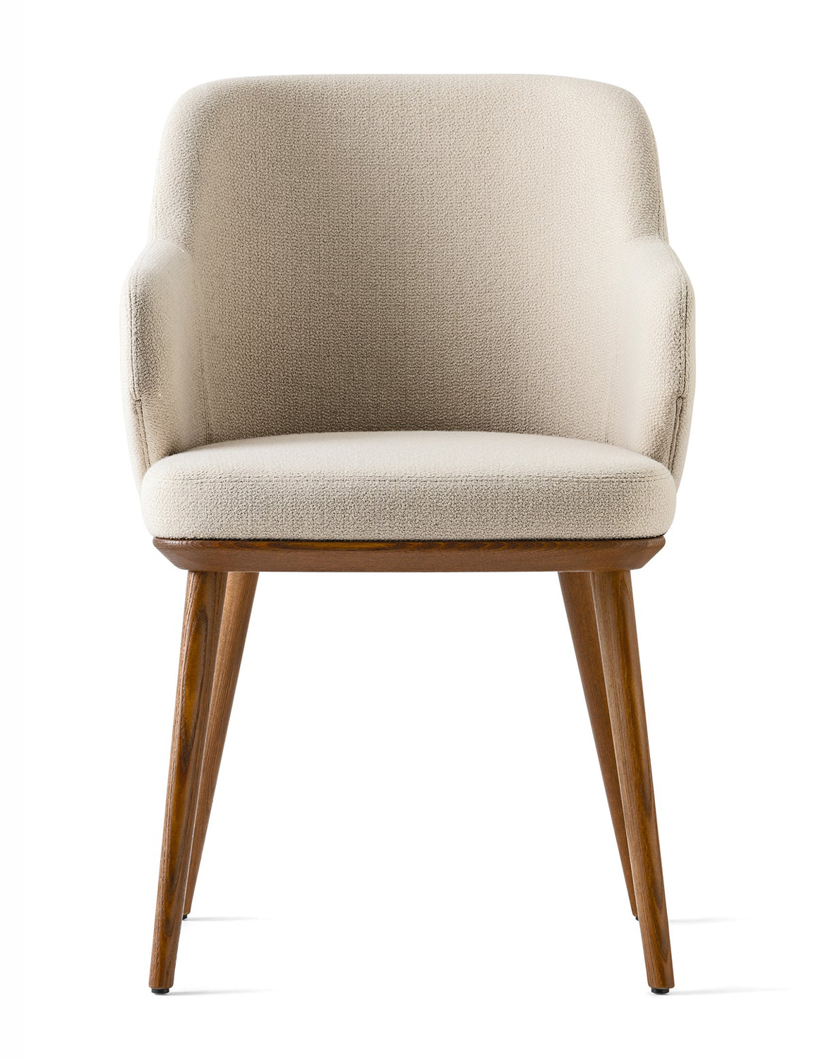 Foyer Bergen Fabric/Wood Dining Armchair