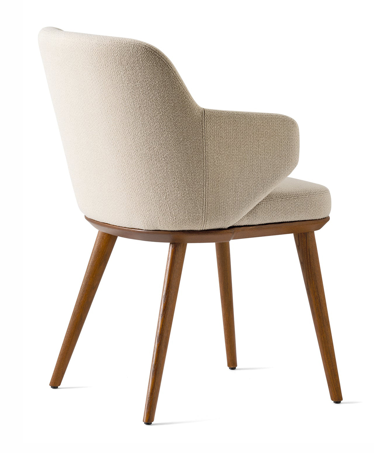 Foyer Bergen Fabric/Wood Dining Armchair
