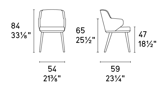 Foyer Fabric/Wood Customizable Upholstered Dining Armchair