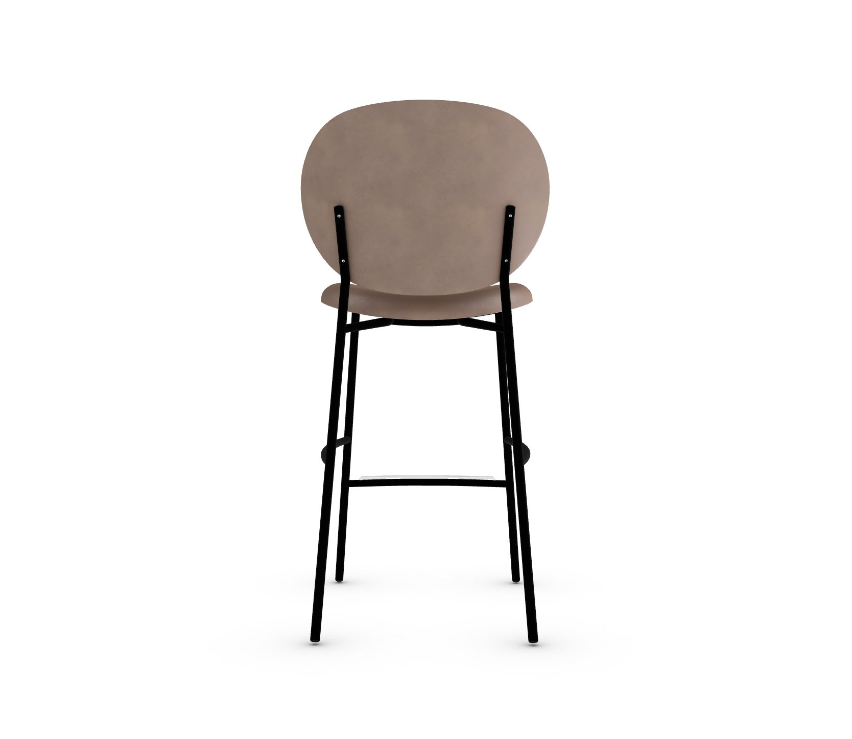 Ines Fabric/Metal Counter Stool