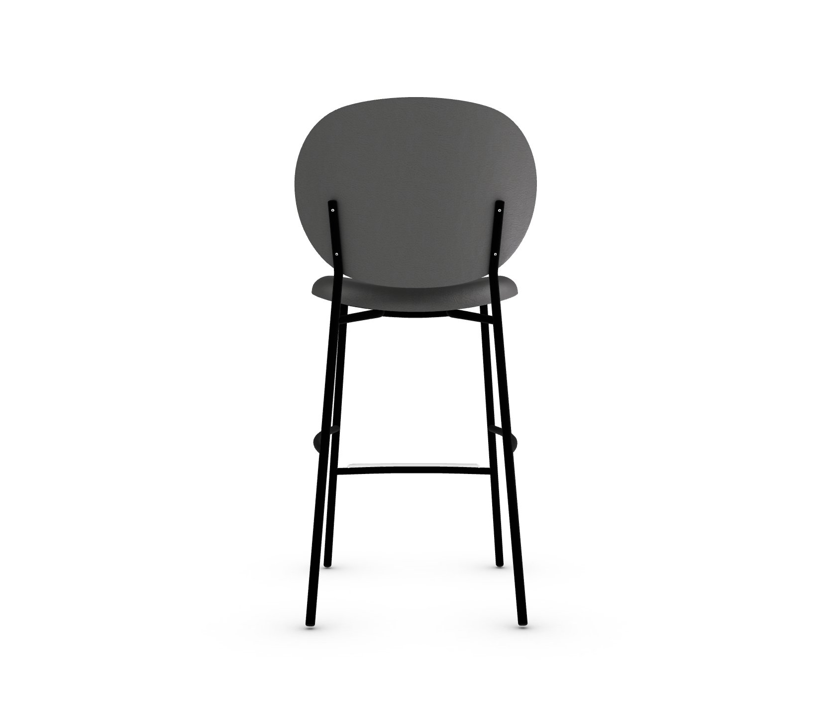 Ines Fabric/Metal Counter Stool