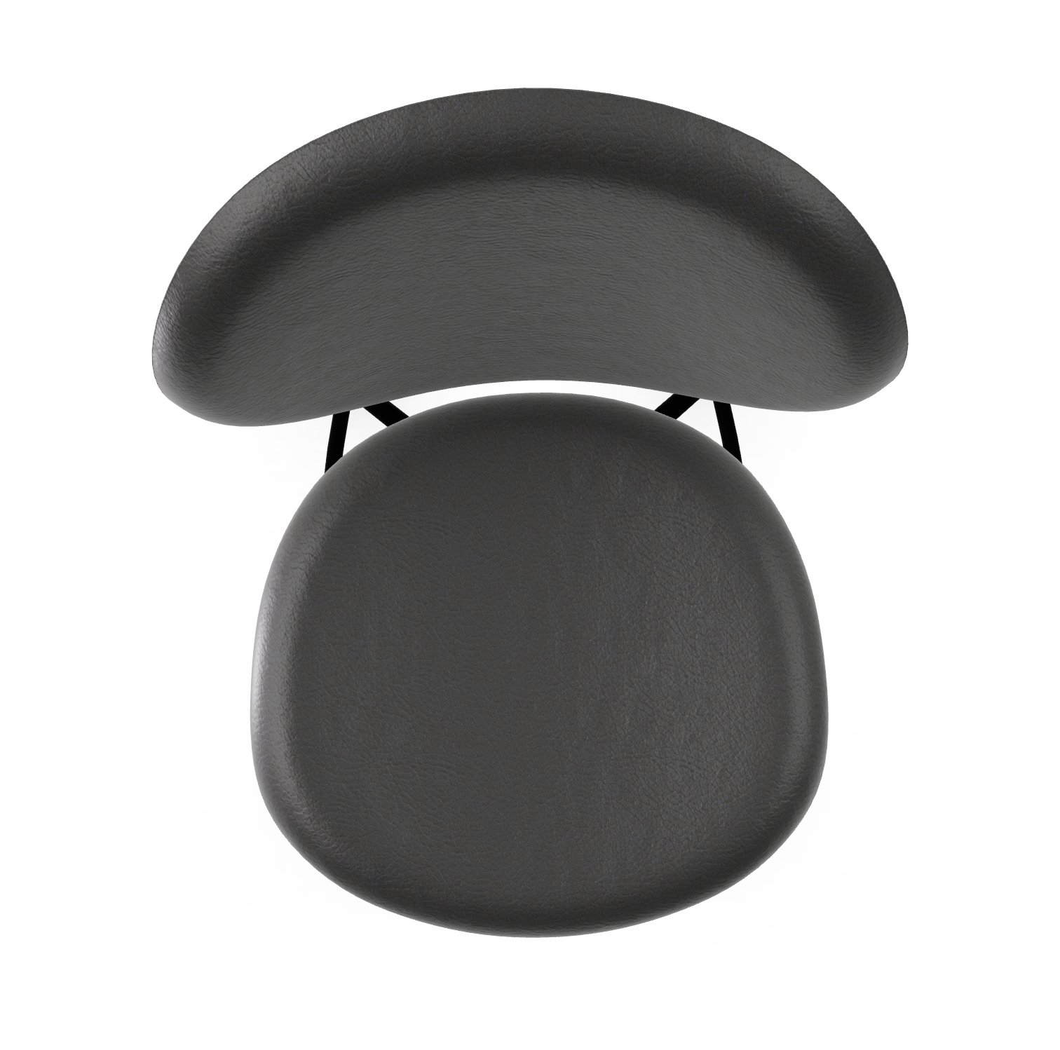 Ines Fabric/Metal Counter Stool