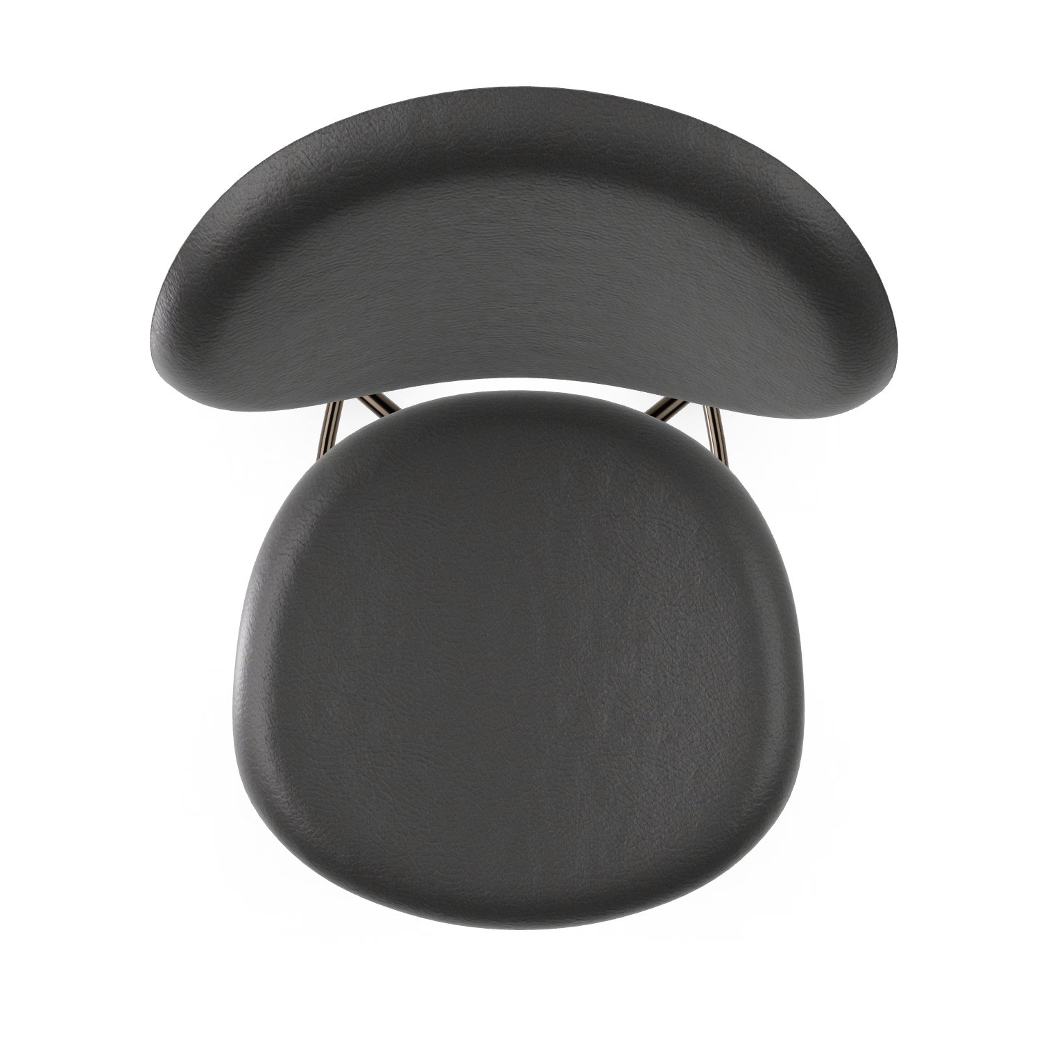 Ines Fabric/Metal Counter Stool