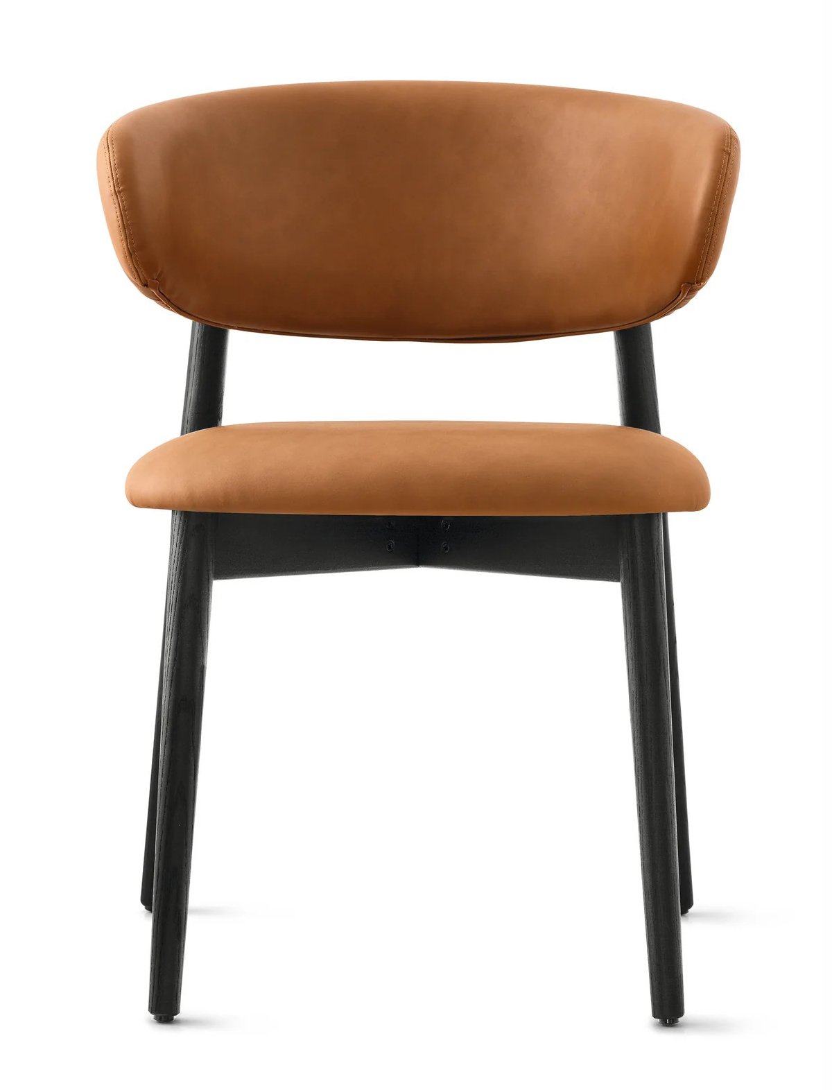 Oleandro Softer Faux Leather/Wood Dining Chair