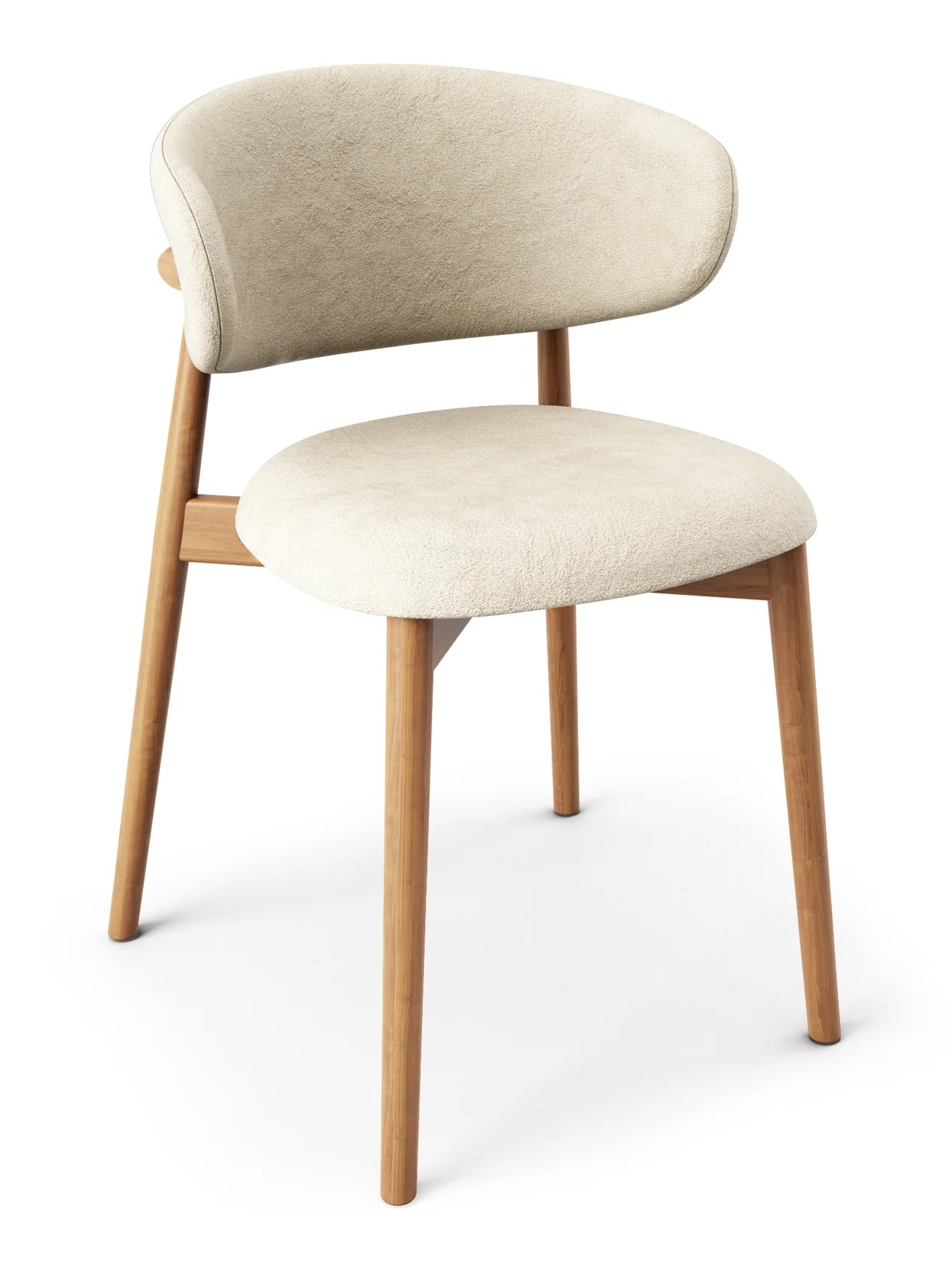 Oleandro Upholstery/Wood Dining Chair