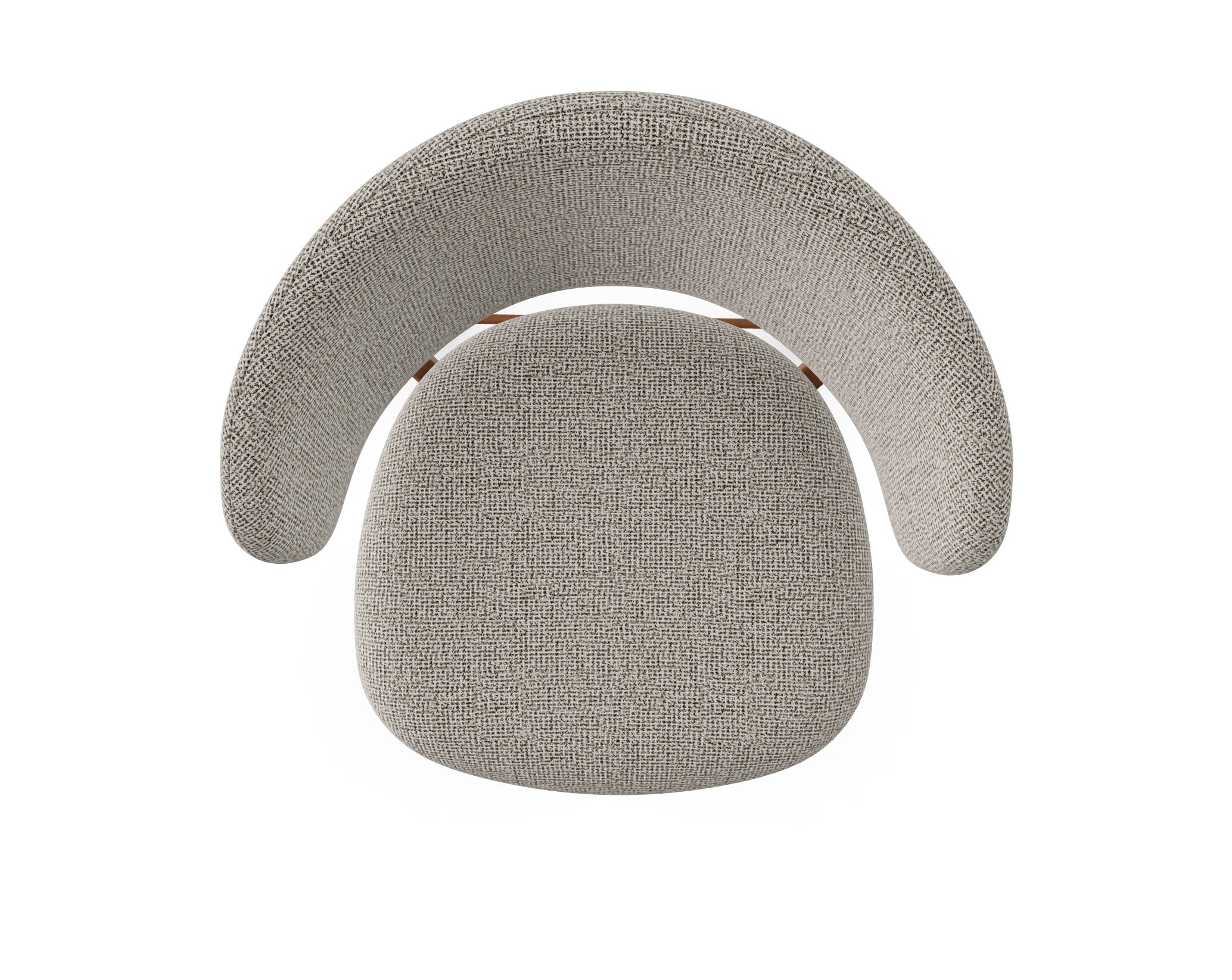 Oleandro Fabric/Wood Counter Stool