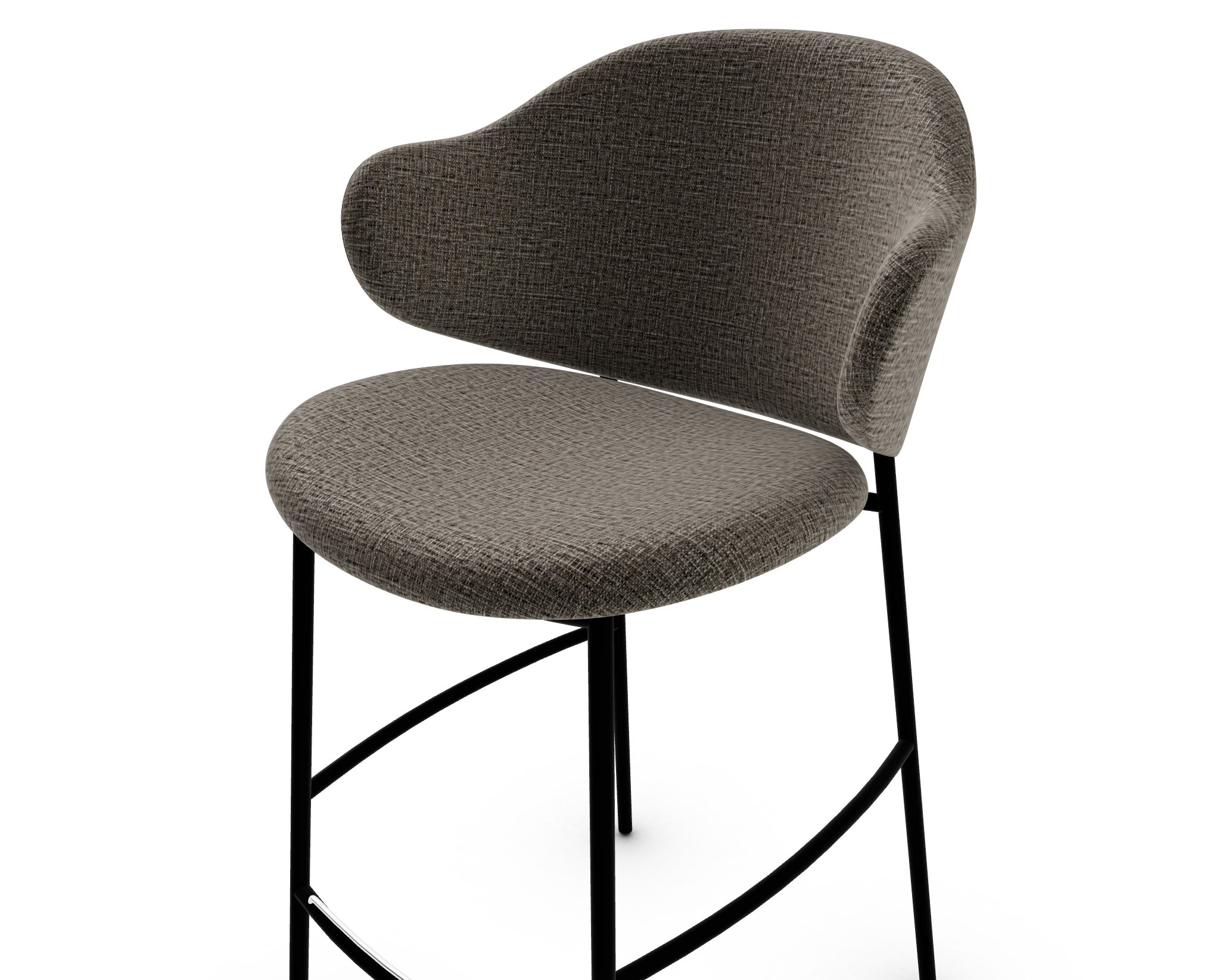 Holly Fabric/Metal Counter Stool