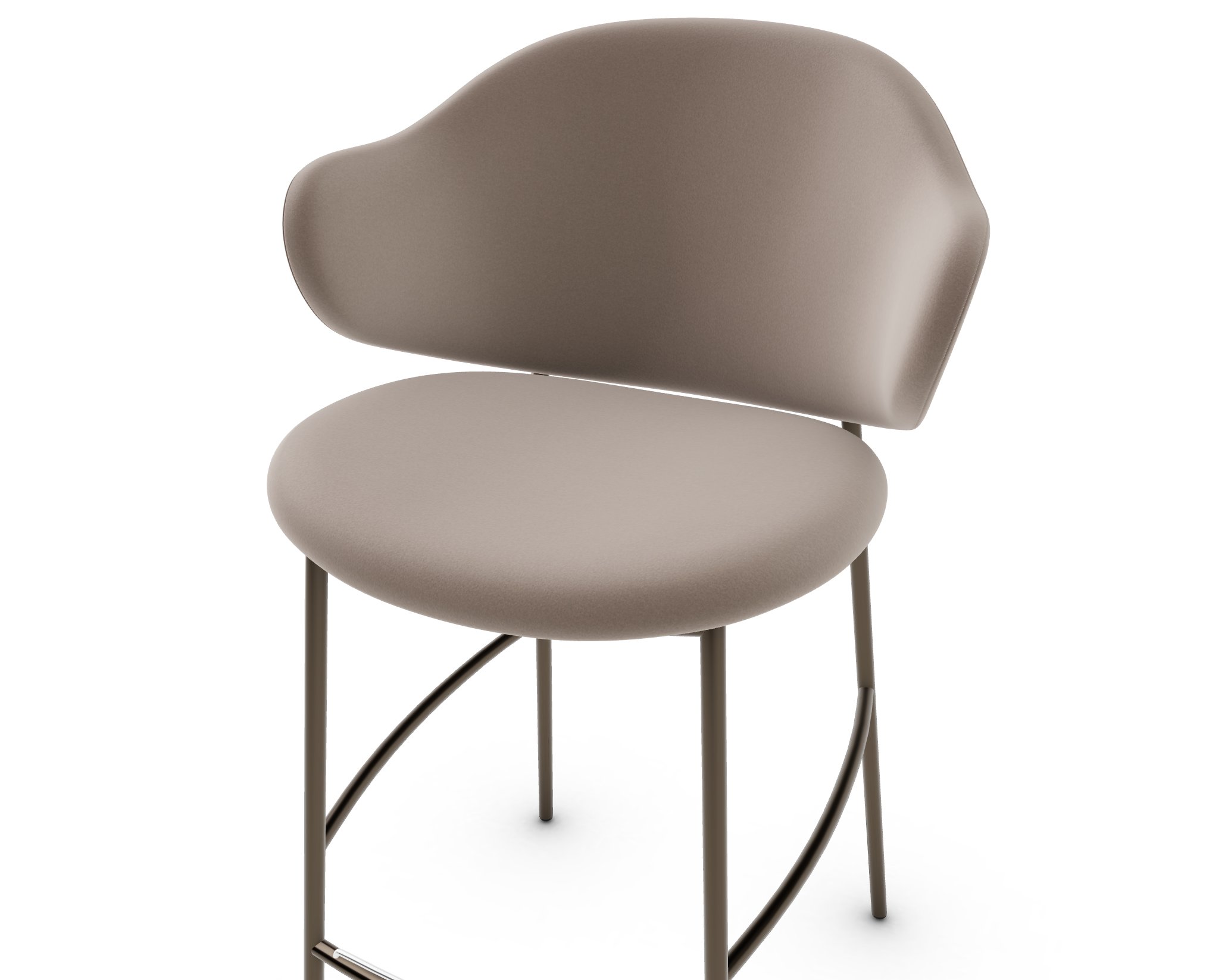 Holly Fabric/Metal Counter Stool