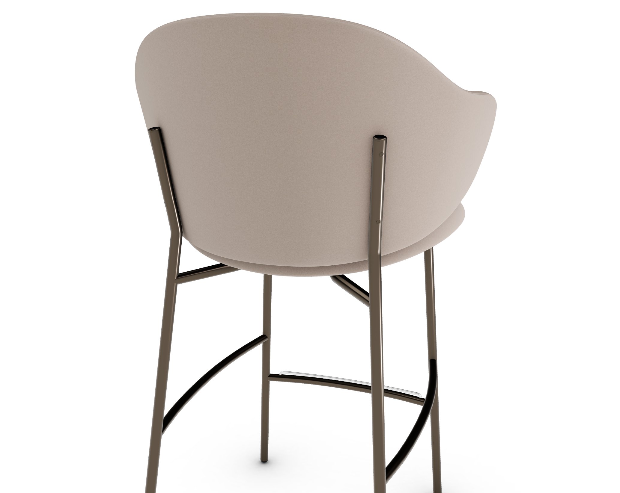 Holly Fabric/Metal Counter Stool