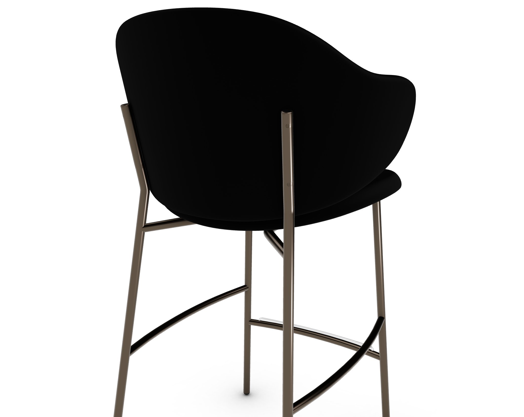 Holly Fabric/Metal Counter Stool