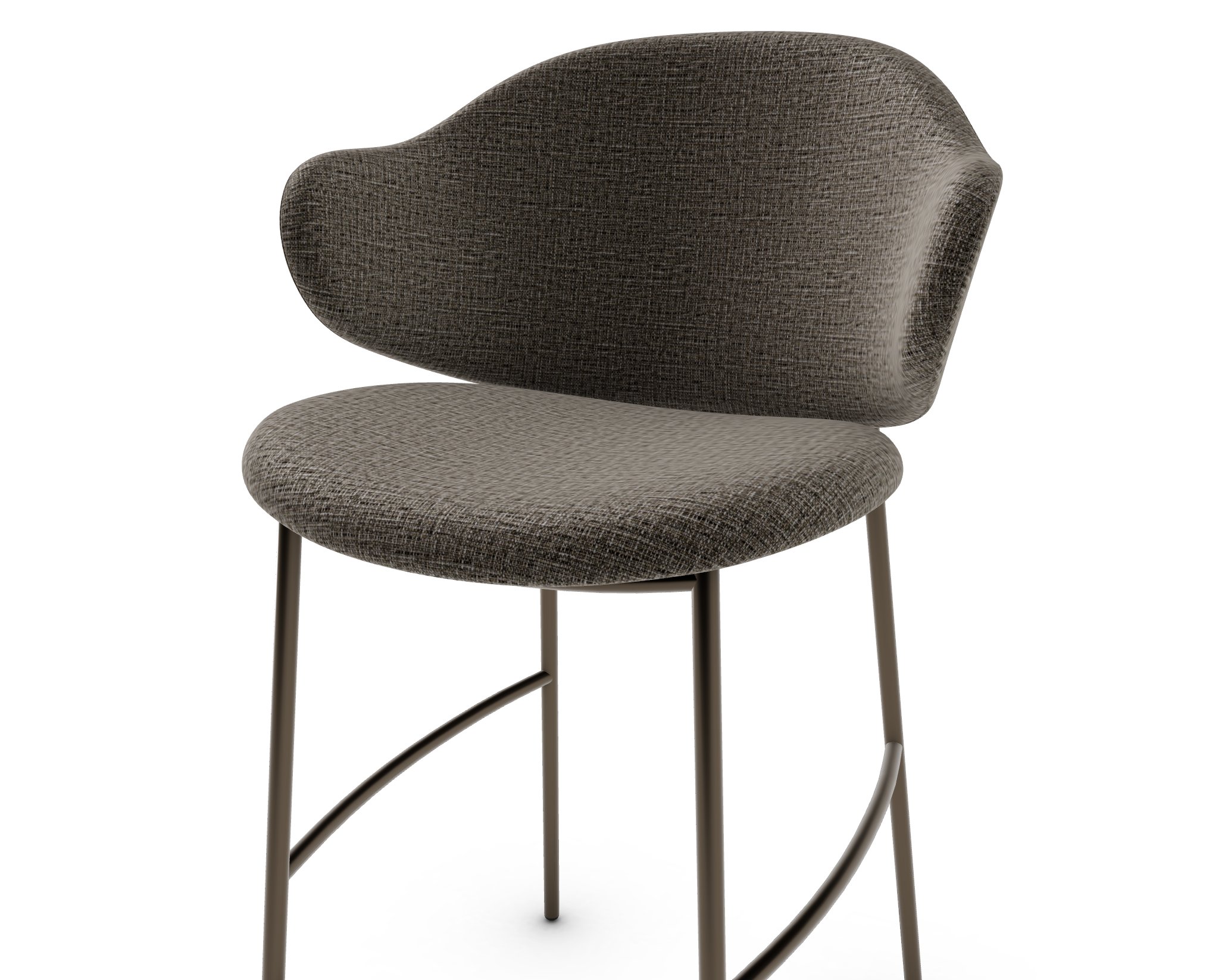 Holly Fabric/Metal Counter Stool