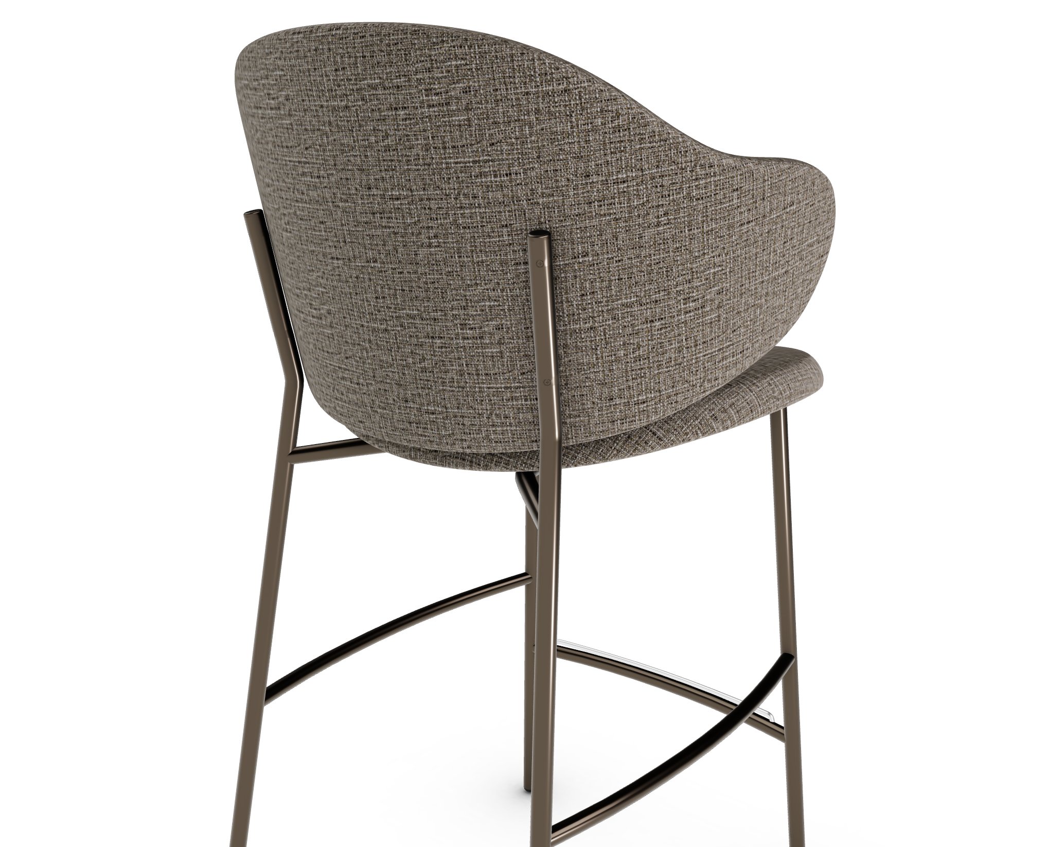 Holly Fabric/Metal Counter Stool