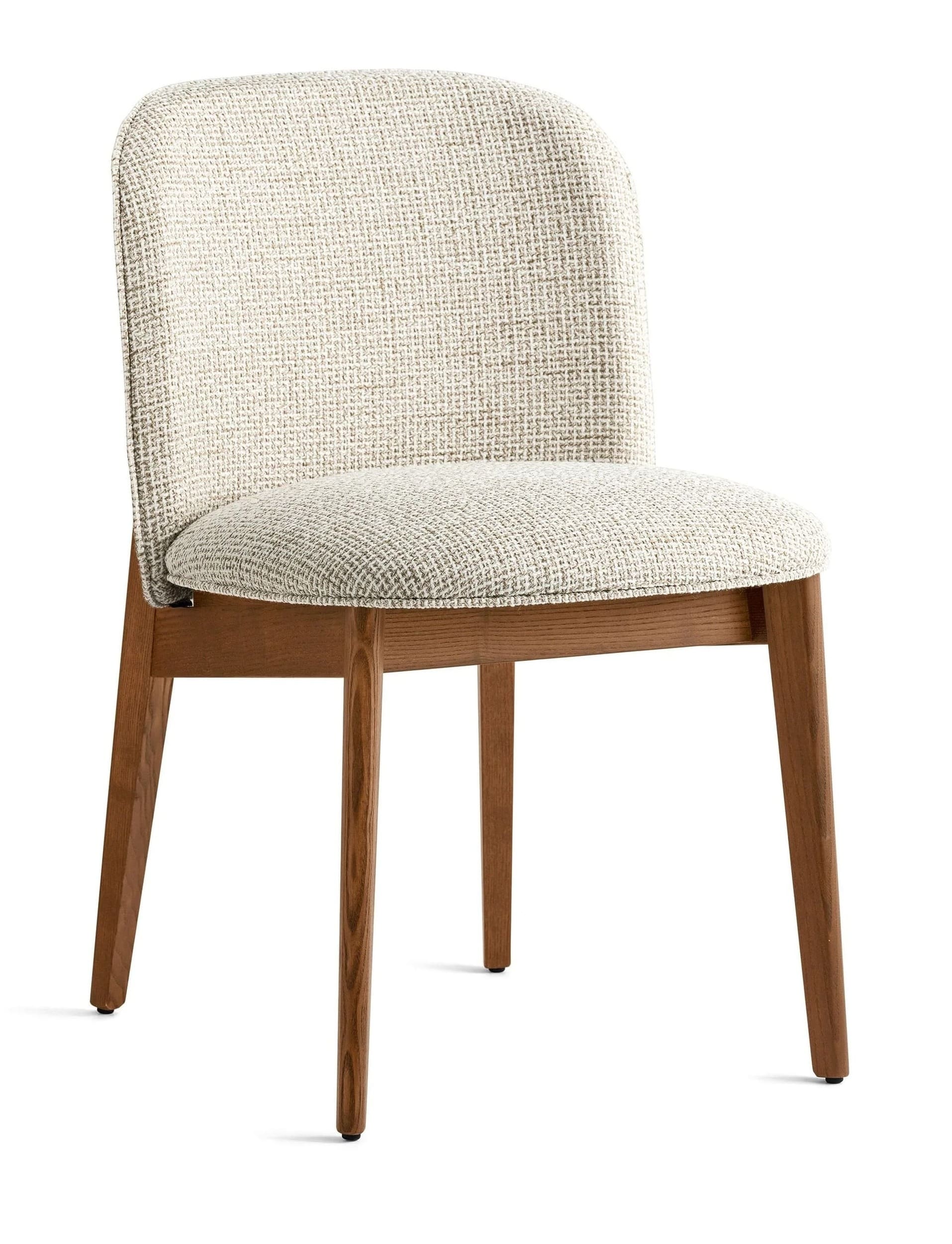 Abre Fabric/Wood Customizable Dining Chair