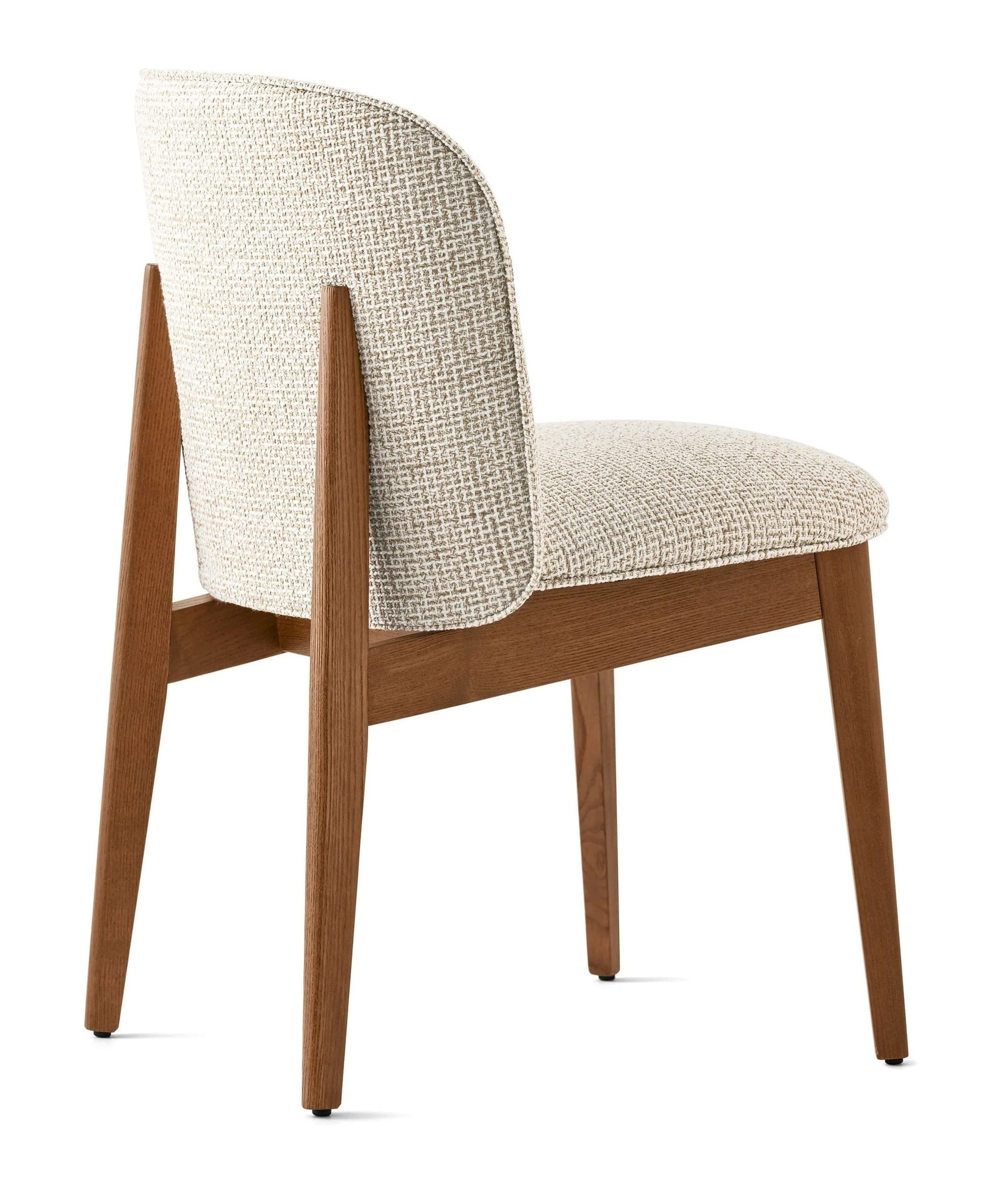 Abre Fabric/Wood Customizable Dining Chair