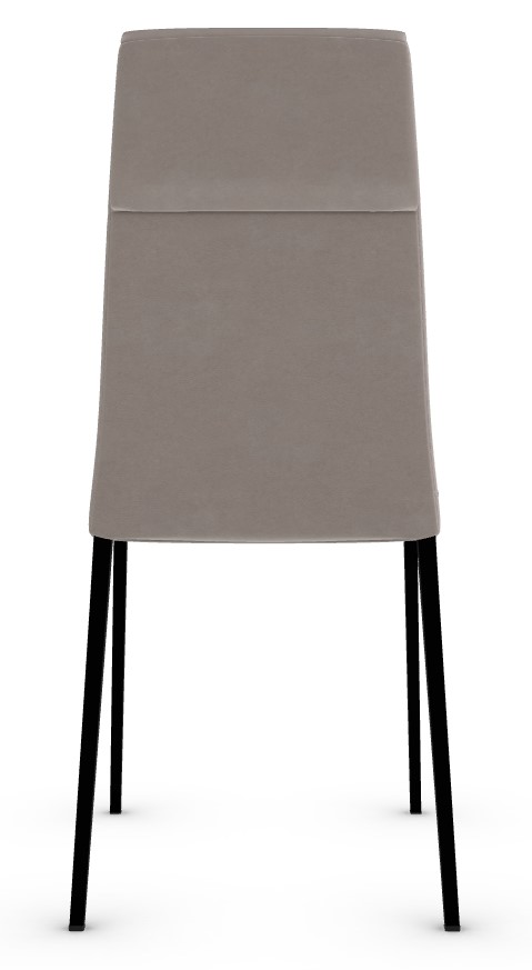 Carmen Faux Leather/Metal Dining Chair