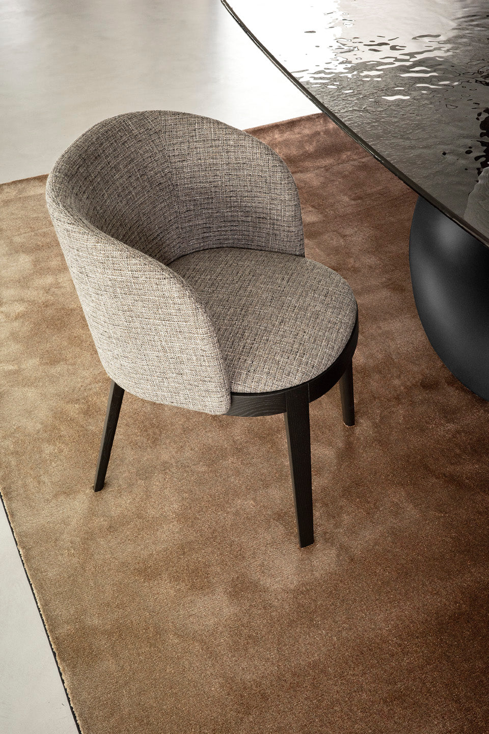 Sky Large Polyamide Ombre Pattern Rug