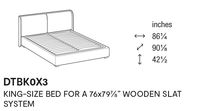 Dolly Upholstery/Wood Platform Bed