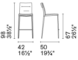 Carmen Fabric/Metal Customizable Counter Stool